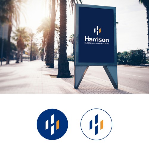 Harrison logo design