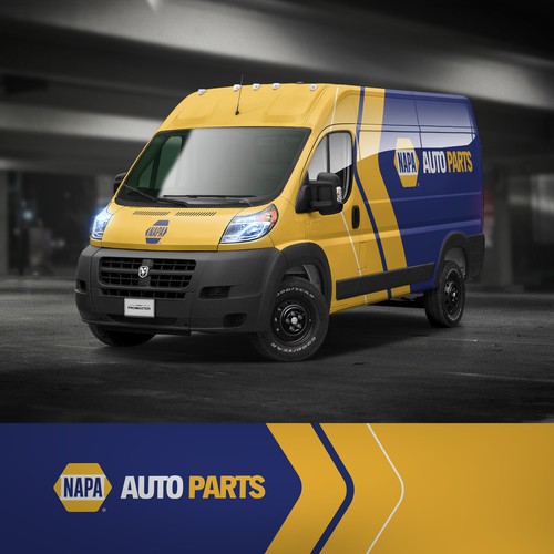 NAPA autoparts; selected design (not on this website)