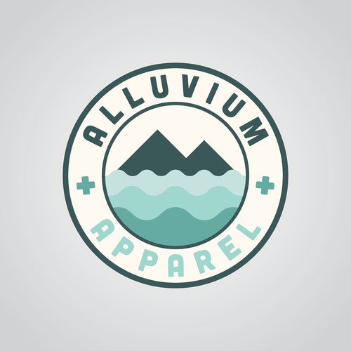 Modern logo concept for outdoor apparel company