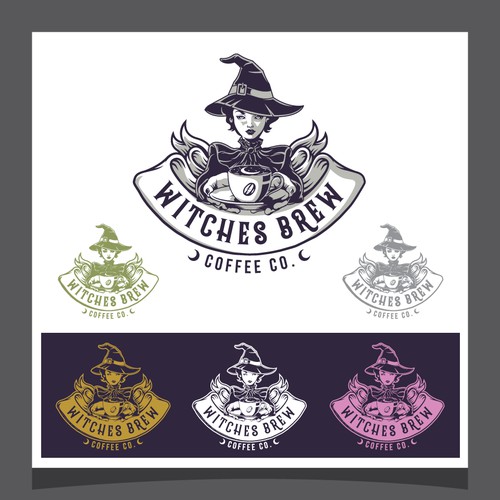 Witches Brew Logo Design