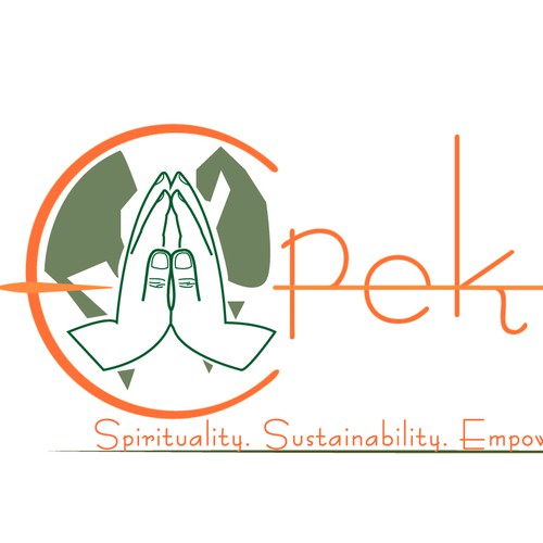 Create a logo for Epektasis: Spirituality. Sustainability. Empowerment. Hope.