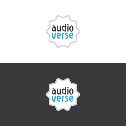 Logo concept for AudioVerse