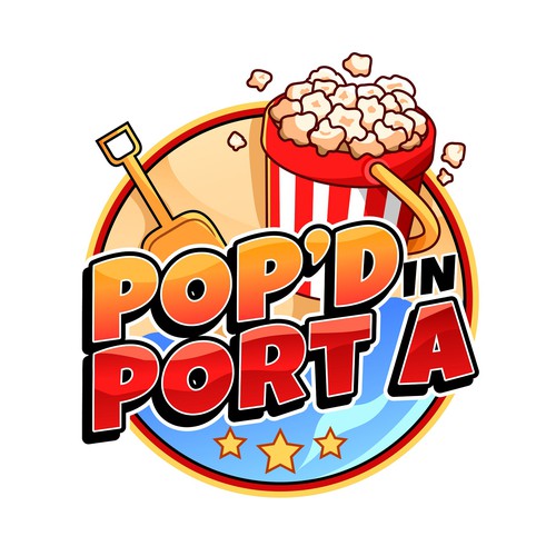 Logo design for Pop'd in Port A
