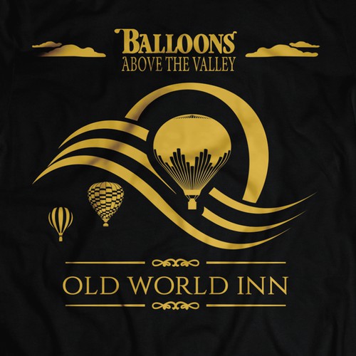 SIMPLE, CLASSY T Shirt Design for OLD WORLD INN using 2 EXISTING LOGOs!