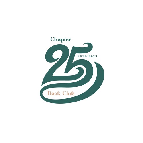 Logo for a book club.