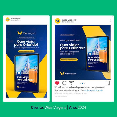 Travel Agency Social Media Design