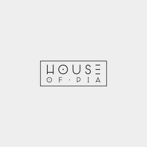 Trendy logo for House of Pia