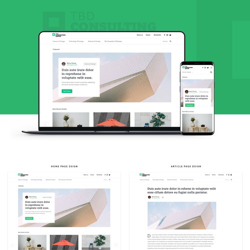 Make Medium jealous with our clean blog design
