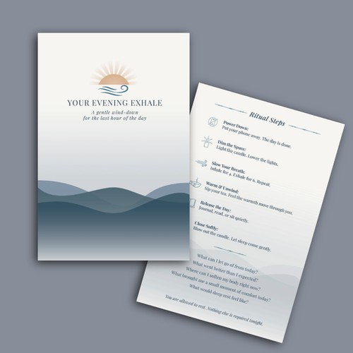 Ritual Steps Card Set