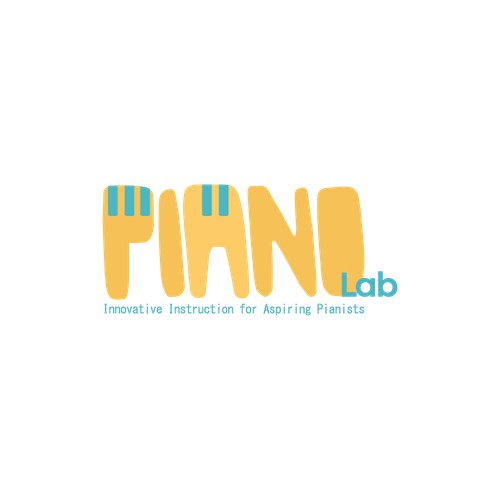 Logo concept for Piano Lab. 