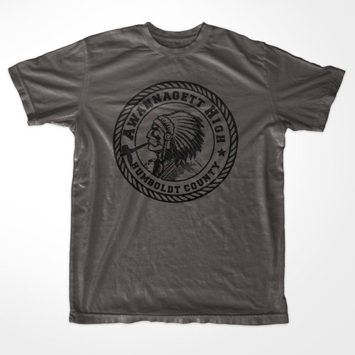 Gag T-Shirt Design: High School Seal 