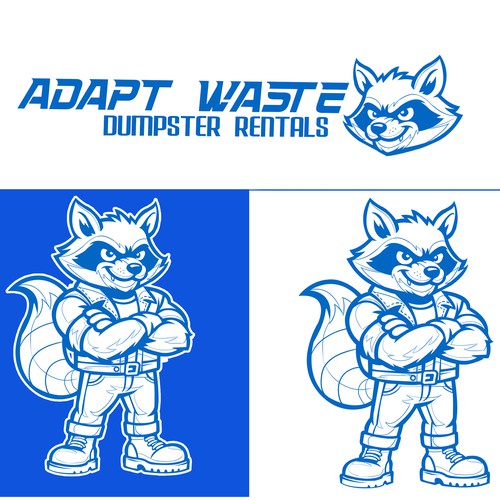 RACCOON MASCOT