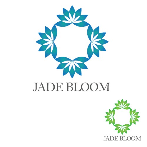 Design a logo for a new line of luxury essential oils -- Jade Bloom