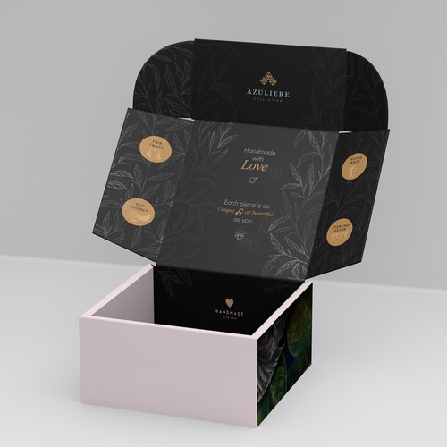 Luxury Box with Jewelry 