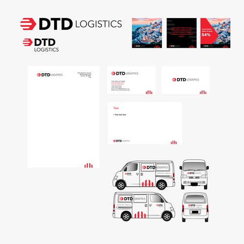 Corporate Identity for a logistics company