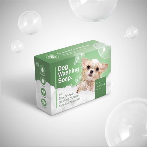 Packaging concept for a dog soap