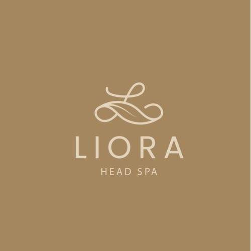 An elegant monogram design for a luxury spa brand
