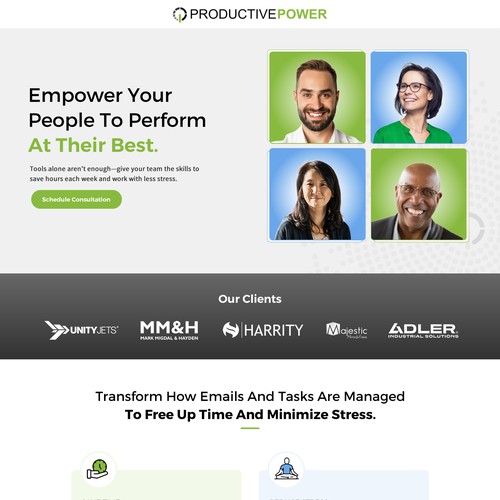 Landing Page Design