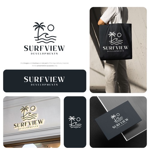 Surfview Developments – Coastal Luxury Brand Identity