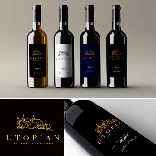 Logo and Luxury Packaging concept