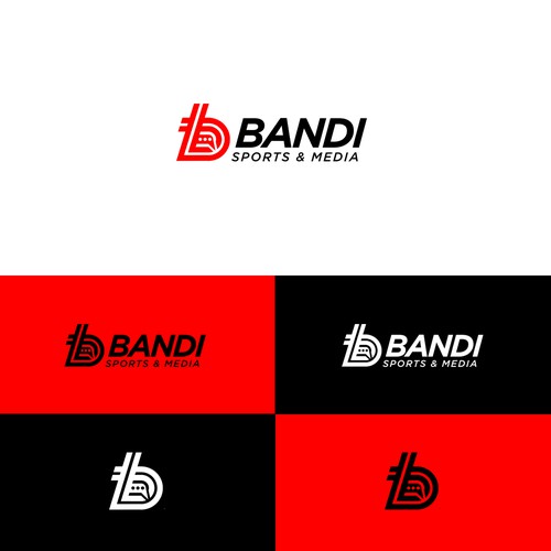 Bandi sports and media logo.