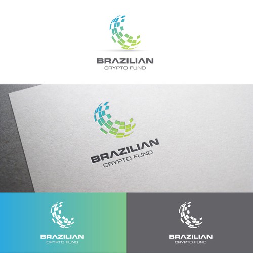 Bold logo concept for Brazilian Cypto fund.