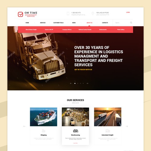 Re-branding logistics services