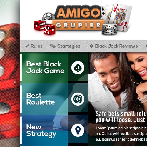 Web Design for Amigo Grupier Latam