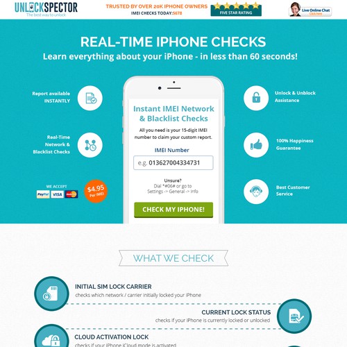 IPHONE Checks Design