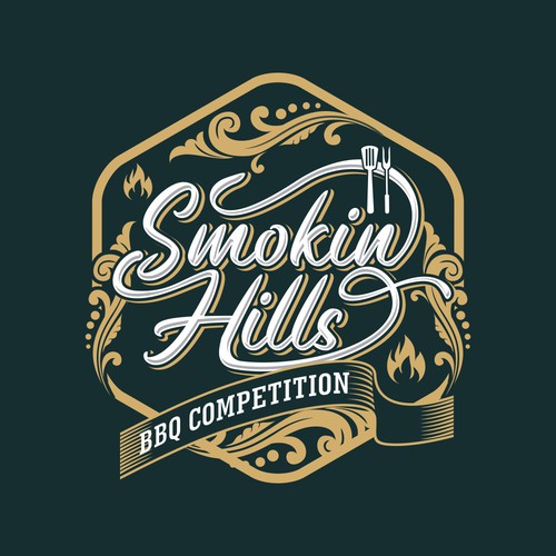 Smokin hill logo design 