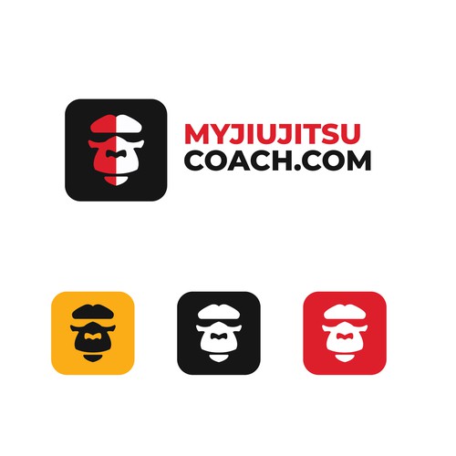 Icon for a JiuJitsu training app.