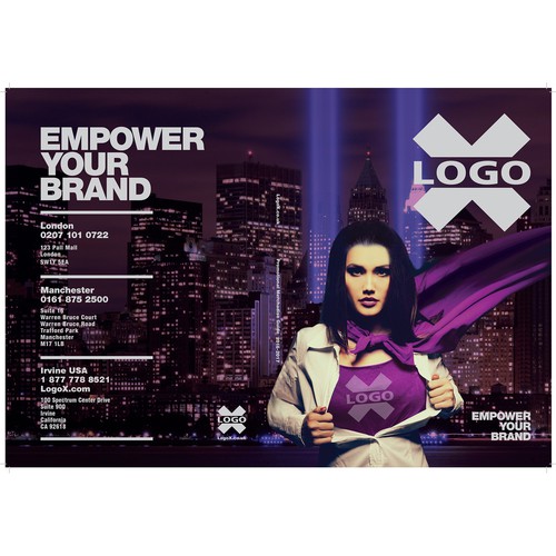 A girl power cover for Logo X