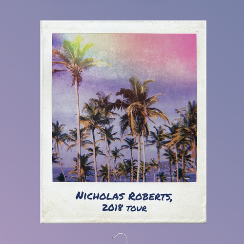 Nicholas Roberts, 2018 Tour T-Shirt