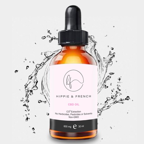 Feminine CBD Oil Bootle Label