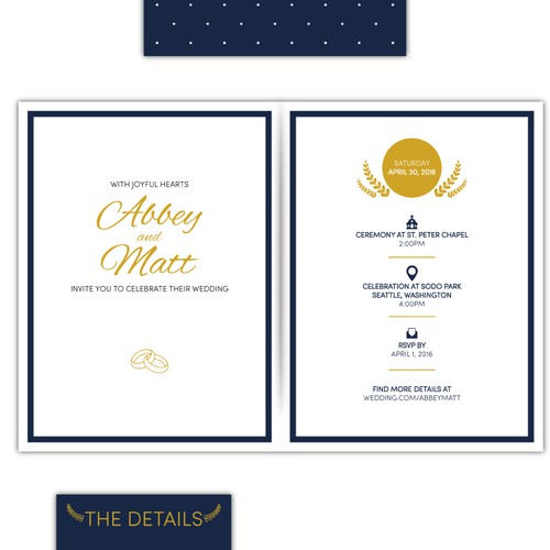 Wedding invitations design