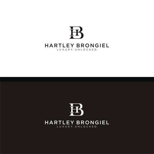 Bold logo concept for HARTLEY BRONGIEL.
