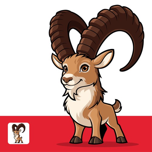 Awesome Ibex mascot designs