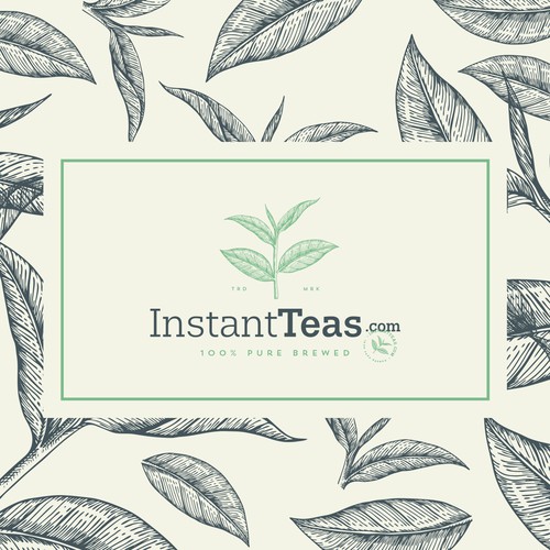 INSTANT TEAS LOGO DESIGN