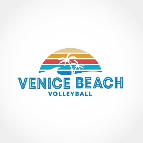 Logo for Venice Beach Volleyball