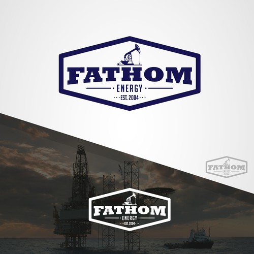 Fathom Energy Throwback/Vintage Logo