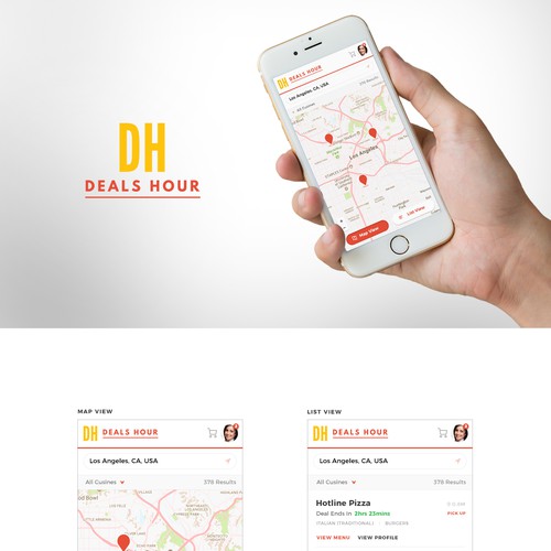 Mobile App Design for Food Company
