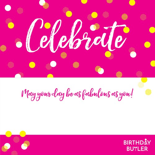 Celebrate Card Design