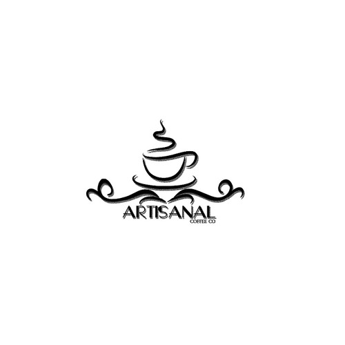 create a winged logo for Artisanal Coffee Co