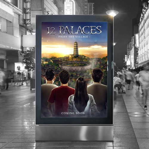 MovieposterDesign for "12 Palaces"