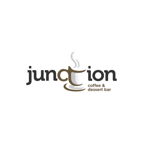 Create a clean and simple logo for Junction (coffee & dessert bar)!