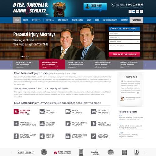 New Law Firm Website Design