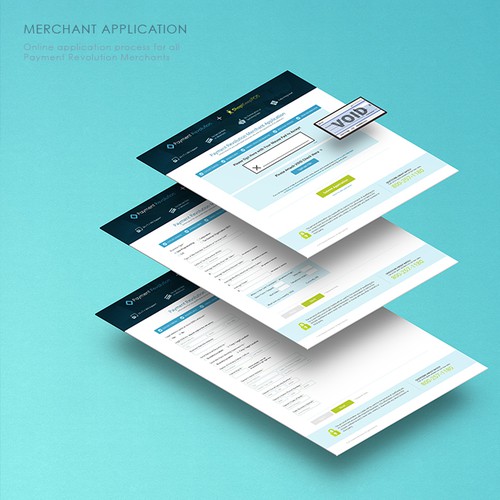 Web based application form design