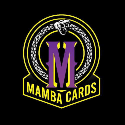 Logo & branding for Mamba Cards, a leader in the sports trading cards market