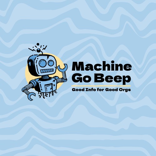 Machine Go Beep: Logo + Style Guide Sheet