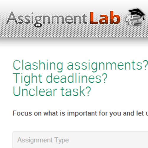 Create the next logo for AssignmentLab